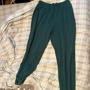 Garage Dark green joggers!